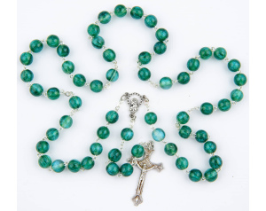 Różaniec Maryjny Kulka Zielony