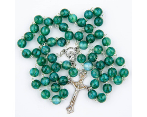 Różaniec Maryjny Kulka Zielony