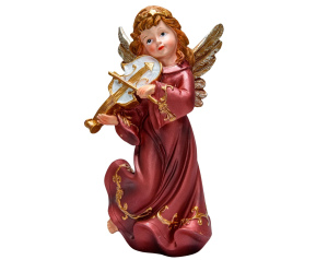 Figurka Anioł Bordowy