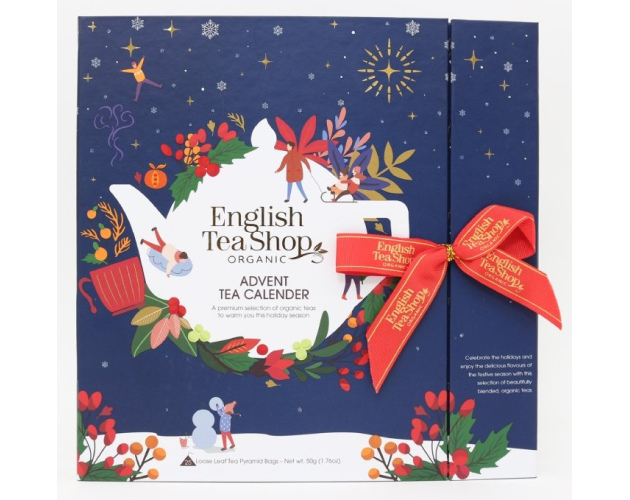 Kalendarz Adwentowy English Tea Shop Blue - Herbaty w Formie Książki