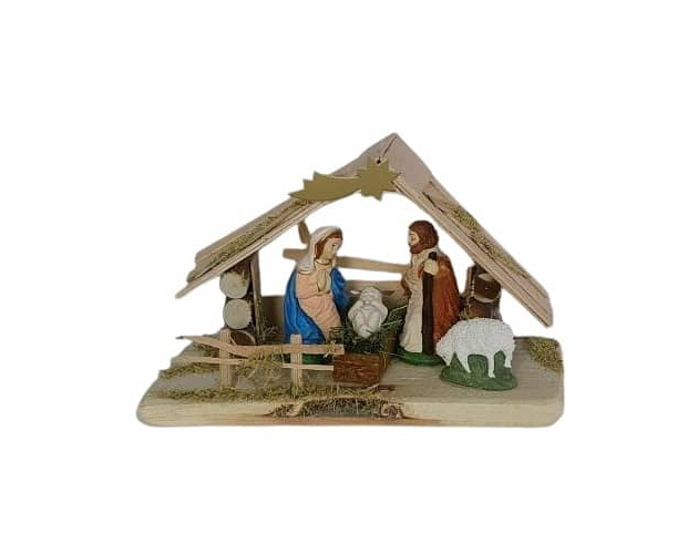 Szopka Bożonarodzeniowa jasna