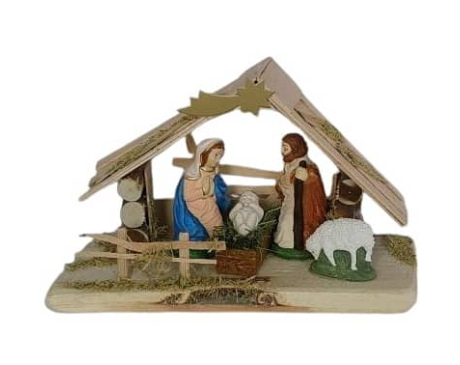 Szopka Bożonarodzeniowa jasna