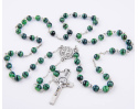 Różaniec ze świętym Benedyktem Zielony