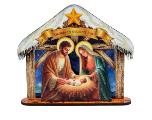 Figurka szopka sklejka mała