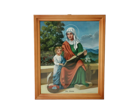 Obrazek w ramce św. Anna