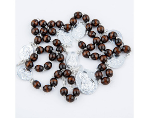 Różaniec do 7 Boleści Matki Bożej Brązowy