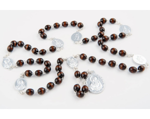Różaniec do 7 Boleści Matki Bożej Brązowy