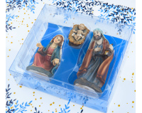 Figurki Świętej Rodziny do Szopki Bożonarodzeniowej - Tradycyjna Dekoracja