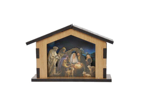 Figurka szopka sklejka mała