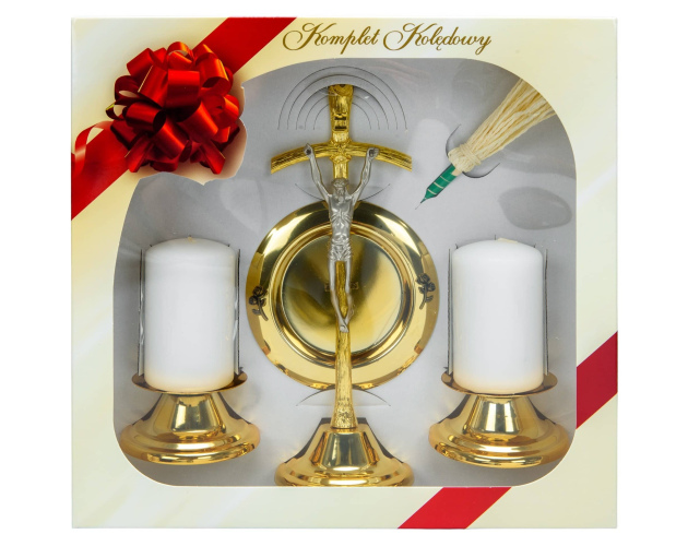 Zestaw kolędowy Duży z Krzyżem papieskim