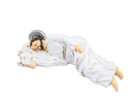 Figurka Józef śpiący Biały 12 cm