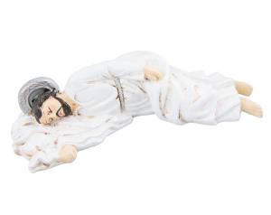 Figurka Józef śpiący Biały 12 cm