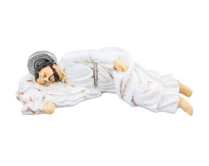 Figurka Józef śpiący Biały 12 cm