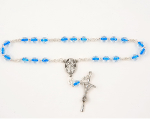 Różaniec Koronka Pokoju Niebieska Nitka