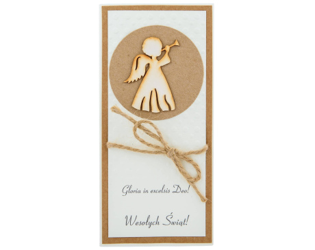 Kartka na Boże Narodzenie Gloria in Excelsis Deo