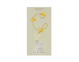 Kartka komunijna Pamiątka Pierwszej Komunii Świętej Ręcznie Robiona