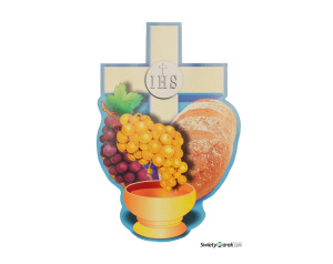 Emblemat na Boże Ciało Chleb (Zestaw 5 szt.) – Dekoracja Ołtarza, Ozdoba Procesyjna