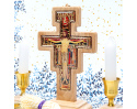 Zestaw Kolędowy Drewniany Krzyż Franciszkański