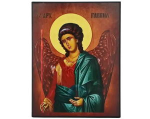 Obrazek z ikoną Archanioła Gabriela 20x25