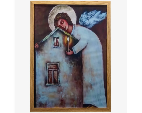 Obraz Anioł Opiekun Domu 50 x 70 cm