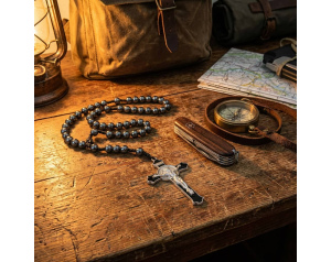 Różaniec Wojownika 10 mm