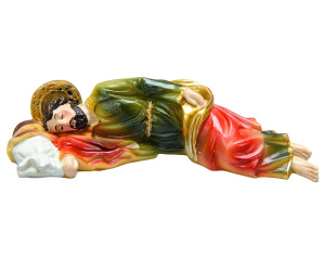 Figurka Święty Józef Śpiący Kolorowy 12 cm