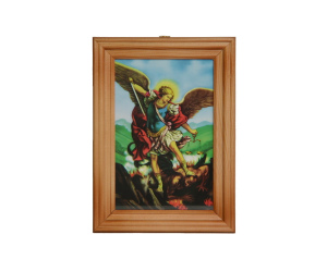 Obrazek w ramce św. Michał Archanioł