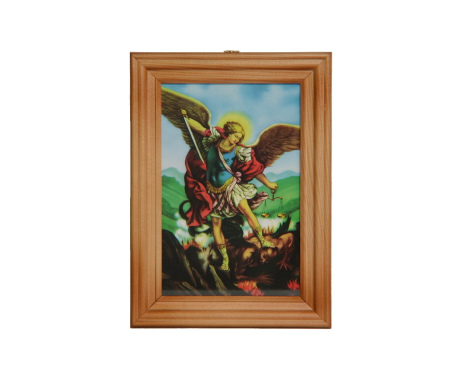 Obrazek w ramce św. Michał Archanioł