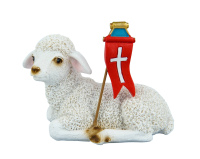 Figurka Baranek wielkanocny