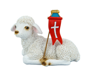 Figurka Baranek wielkanocny