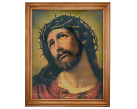 Obrazek Jezus w Koronie Cierniowej 20 x 25 cm