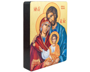 Ikona Religijna święta Rodzina 10 x 14 cm