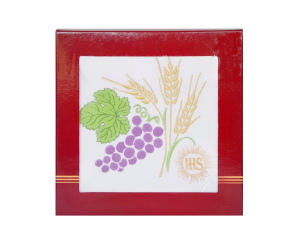 Bielizna kielichowa z motywem Euchartystycznym