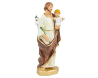 Figurka świętego Józefa 17 cm Biała