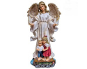 Figura Anioł Stróż z dziećmi Duży 30 cm