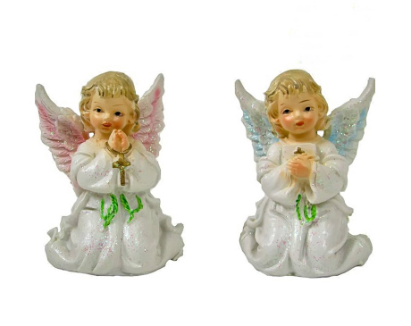 Figurka Aniołek klęczący 8 cm