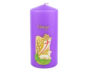 Świeca Wielkanocna z Barankiem