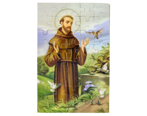 Puzzle święty Franciszek