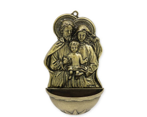 Kropielniczka metalowa Święta Rodzina