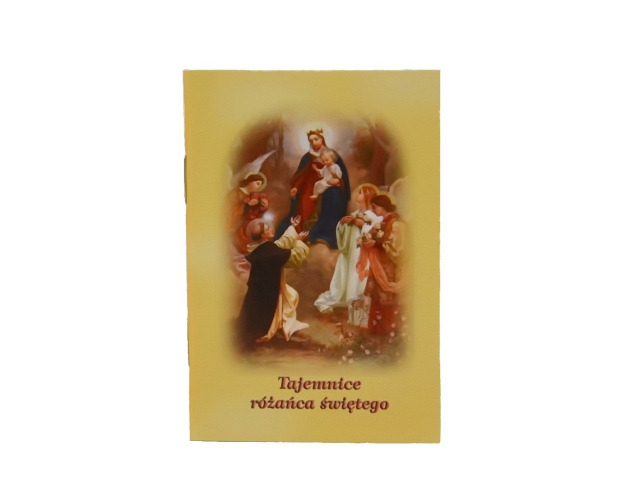 Tajemnice różańcowe książeczka
