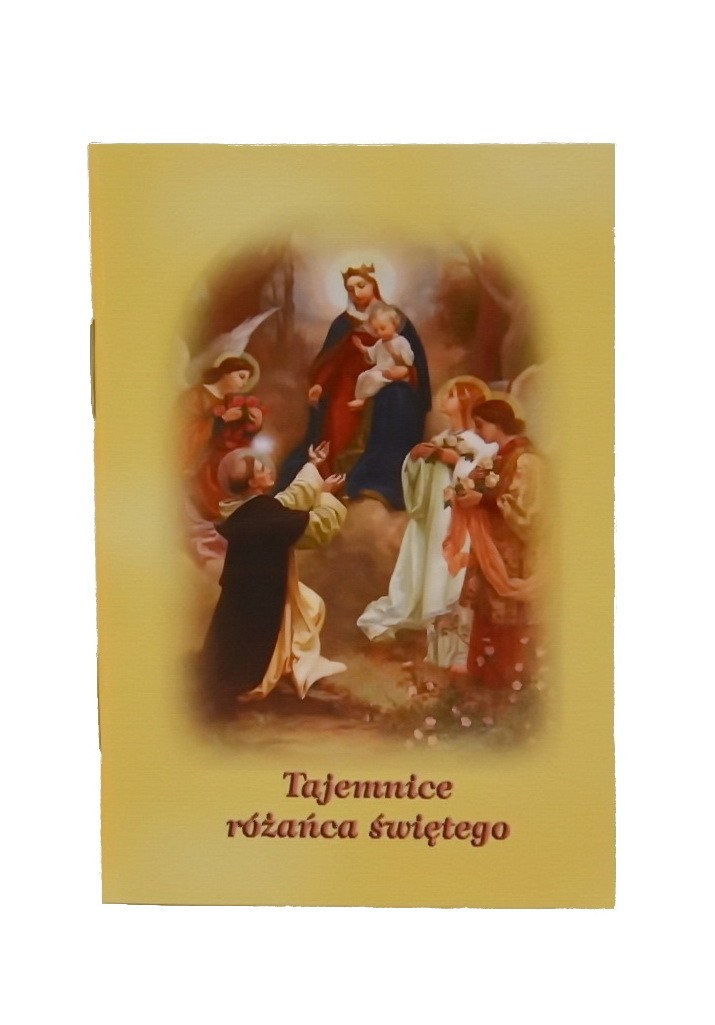 Tajemnice różańcowe książeczka