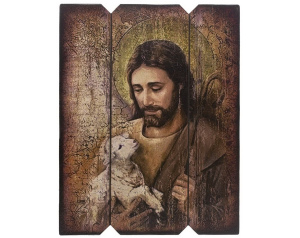 Ikona Tryptyk Jezus Dobry Pasterz