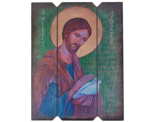 Ikona Tryptyk święty Józef 18x23 cm