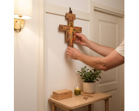 Krzyż franciszkański 40x29