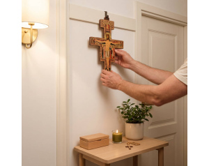 Krzyż franciszkański 40x29