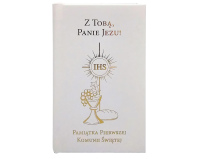 Modlitewnik komunijny Z Tobą Panie Jezu biały