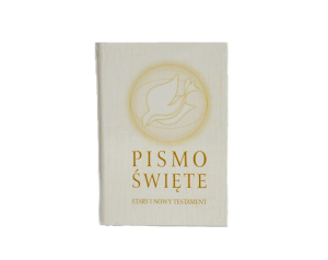 Pismo święte św. Wojciech - białe