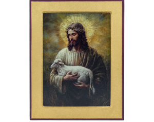 Ikona Jezus Dobry Pasterz, średnia