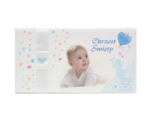 Pamiątka z Okazji Chrztu Świętego (chłopiec)