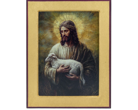 Ikona Jezus Dobry Pasterz, mała